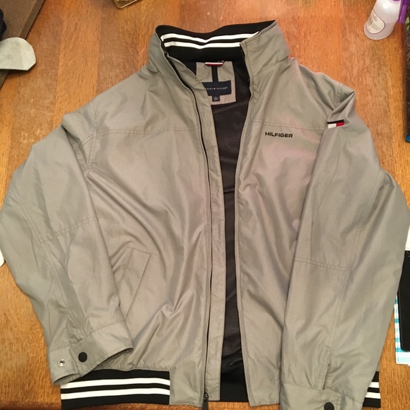 tommy hilfiger coach jacket navy